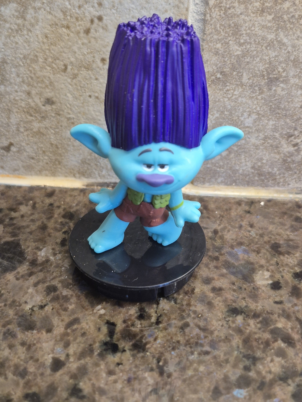 Snapco Dreamworks Branch Trolls Movie Theater‎ Cup Topper Collectable